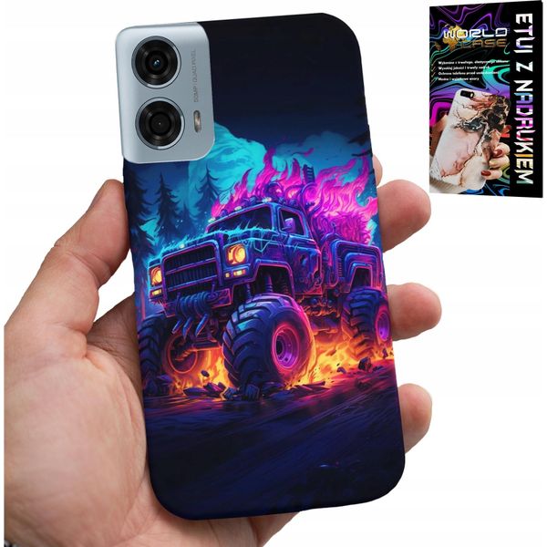Custodia Per Motorola Moto G85 5G - Monstertruck Mega Truck Design Case-image