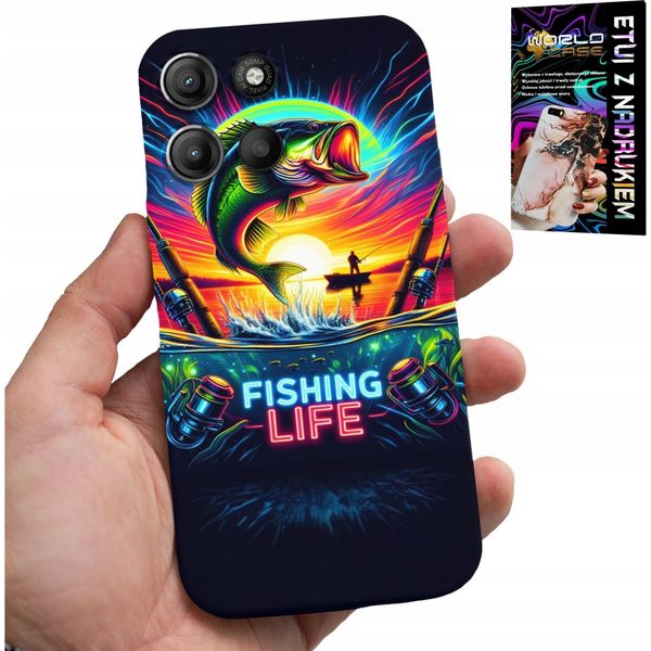 Custodia Per Motorola Edge 60 Pro 5G - Modelli Di Pesca Pesca Plecki-image