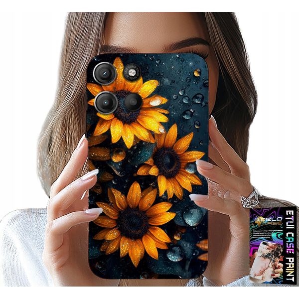 Custodia Per Motorola Edge 60 Pro 5G - Girasoli, Girasole, Motivi Floreali-image