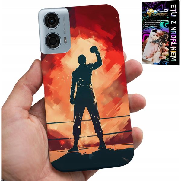 Custodia Per Motorola Moto G85 5G - Boxe, Sport Da Combattimento, Combattenti Mma, Motivi-image