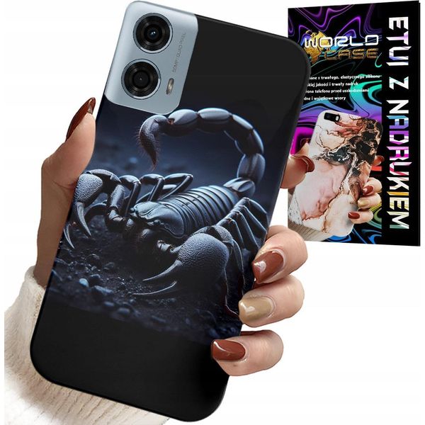 Custodia Per Motorola Moto G35 - Scorpio, Scorpions + Pellicola Idrogel-image