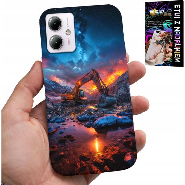 Custodia Per Motorola Moto G14 - Trattore Agricolo Fattoria Coltivazione-image