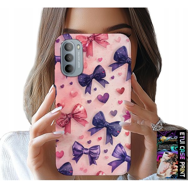 Custodia Per Motorola G31 / G41 - Nastri Colorati Nastro Motivi + Pellicola-image