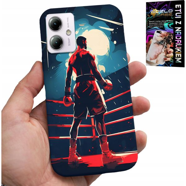 Custodia Per Motorola Moto G14 - Boxe Sport Da Combattimento Pugili Motivi + Vetro-image