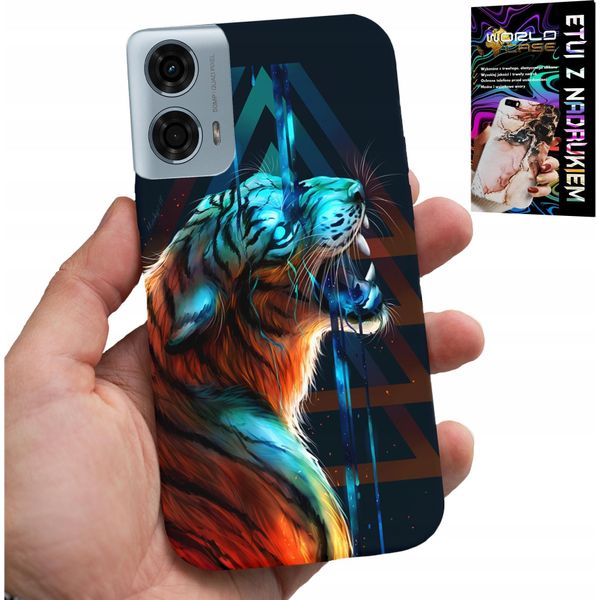 Custodia Per Motorola G34 5G - Tigre Disegni Maschili Per La Custodia, Case-image