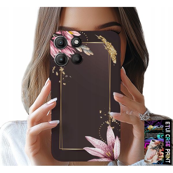 Custodia Per Motorola Edge 60 5G - Custodia Con Motivi Floreali Eleganti-image