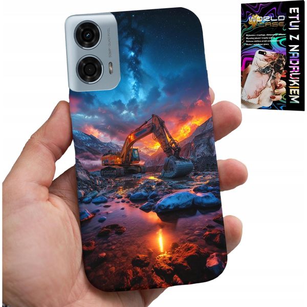 Custodia Per Motorola Moto G35 - Trattore Agricolo Coltivazioni Agricole-image