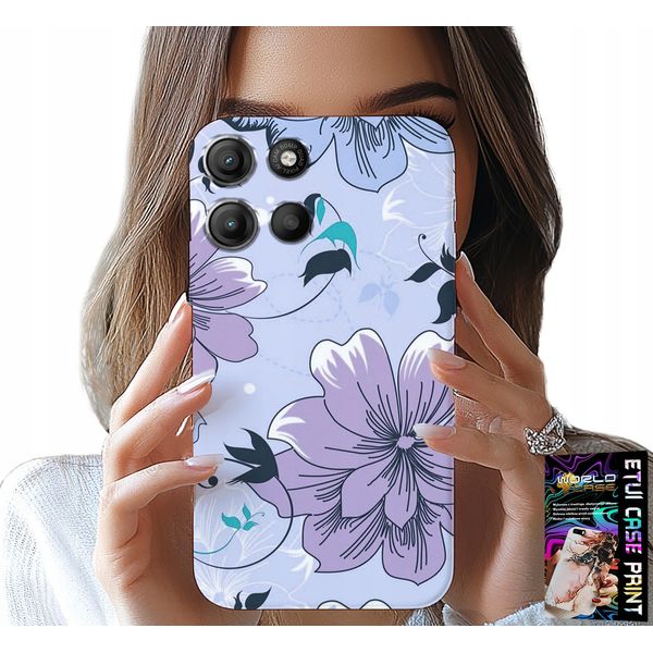 Custodia Per Motorola Edge 60 Pro 5G - Fiori Floreali Motivi Alla Moda Plecki-image