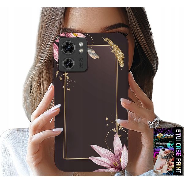 Custodia Per Motorola Edge 40 - Custodia Con Motivi Eleganti E Floreali-image