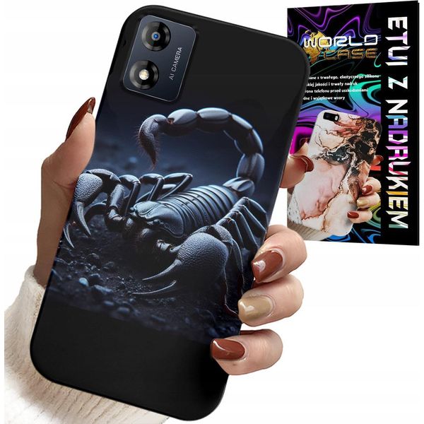 Custodia Per Motorola Moto E13 - Scorpion, Scorpions + Pellicola Idrogel-image