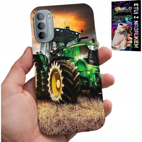 Custodia Per Motorola G31 / G41 - Trattore Agricolo + Pellicola Protettiva-image