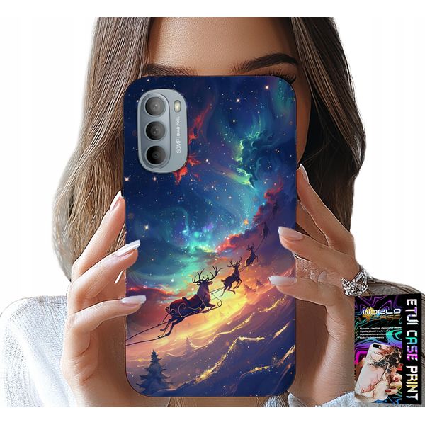 Custodia Per Motorola G31 / G41 - Reniferek Dolce Renna Natalizia Motivo-image