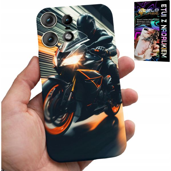 Custodia Per Motorola Edge 50 Pro - Fan Motorbike + Foil-image