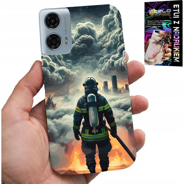 Custodia Per Motorola Moto G35 - Custodia Per Vigili Del Fuoco-image