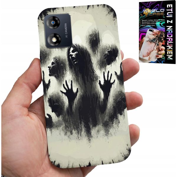 Custodia Per Motorola Moto E13 - The Walking Dead Zombi +Folia-image