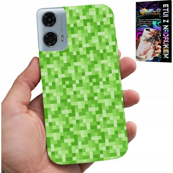Custodia Per Motorola Moto G35 - Modelli Da Giochi Pixel Pixels Backplates-image