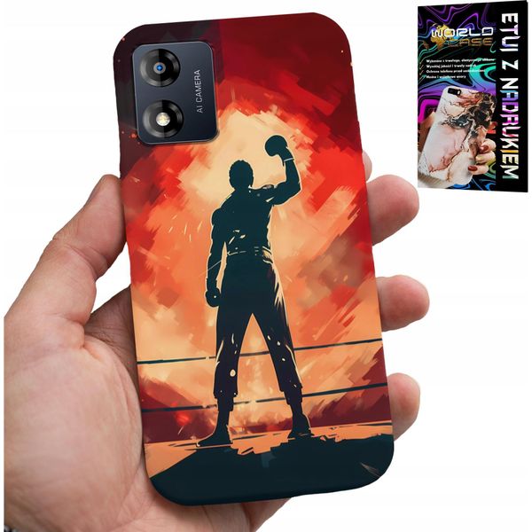 Custodia Per Motorola Moto E13 - Boxe, Sport Da Combattimento, Motivi Dei Combattenti Mma-image