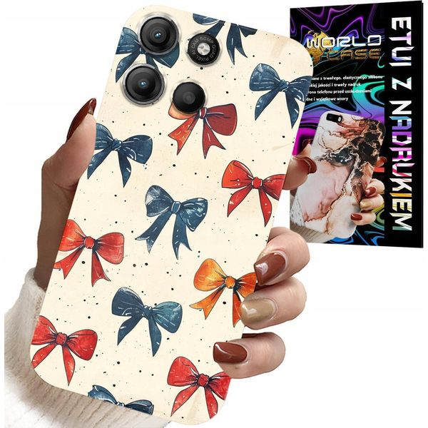 Custodia Per Motorola Edge 60 Fusion - Nastri Colorati Motivi Alla Moda-image
