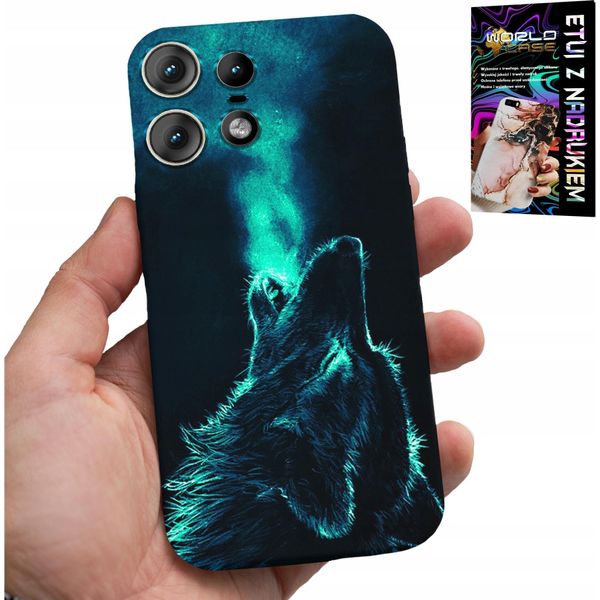 Custodia Per Motorola Edge 50 Pro - Custodia Wolf Pack Super Patterns-image