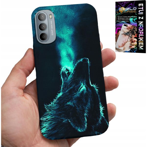 Custodia Per Motorola Moto G52 / G82 - Custodia Wolf Pack Super Patterns-image