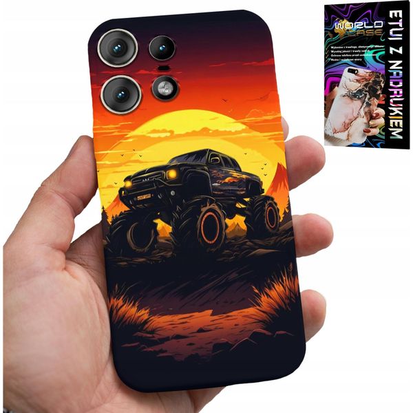 Custodia Per Motorola Edge 50 Pro - Monstertruck, Truck, Motivi + Foil-image