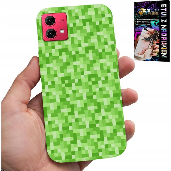 Custodia Per Motorola Edge 40 Neo - Modelli Da Giochi Pixel Pixels Backplates-image