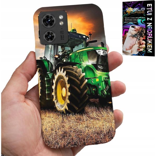 Valigetta Per Motorola Edge 40 - Trattore Agricolo + Foil-image