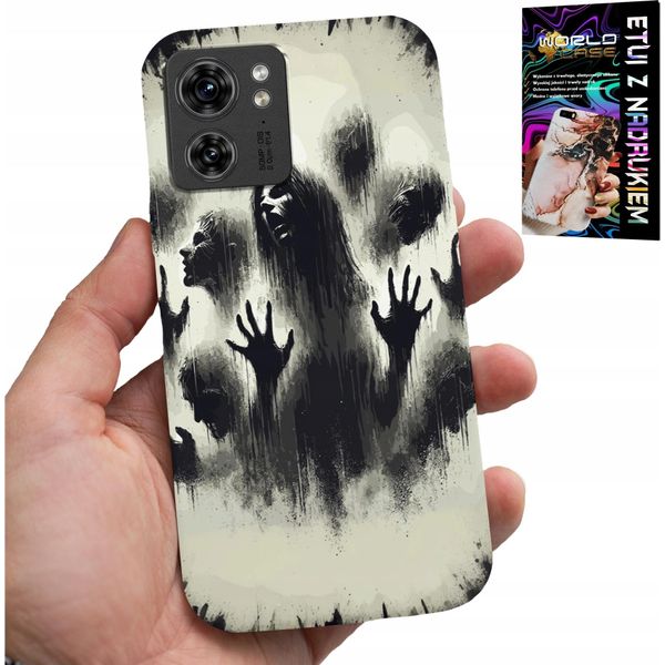 Custodia Per Motorola Edge 40 - The Walking Dead Zombi +Folia-image