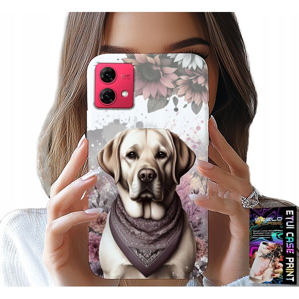 Custodia Per Motorola Edge 40 Neo - Cane Husky + Foil-image