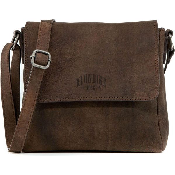 Klondike 1896 Borsa A Tracolla 1896 Naika Cross Shoulderbag Mid Brown Marrone-image