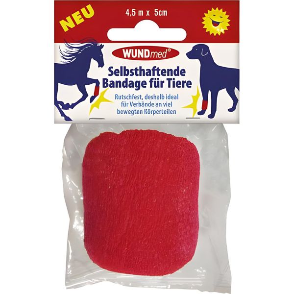 Wundmed® 04-026 Wundmed® Selbsthaftende Bandagen Tiere 04-026 Bunt 5,0 Cm X 4,5 M, 1 St.-image