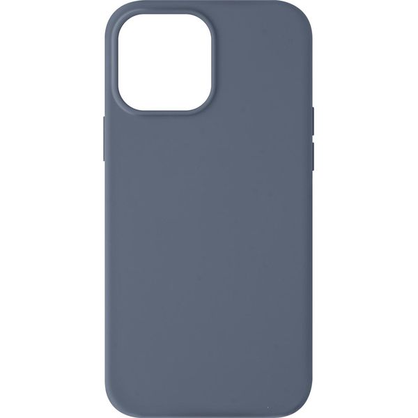 Custodia Semirigida In Silicone Per Apple Iphone 13 Pro Max, Soft Touch - Grigio-image