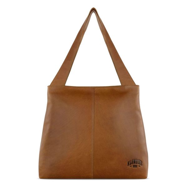 Klondike 1896 Pelle Borsa Shopper Borsa A Tracolla Rush Katrina Shopper Cognac Marrone-image