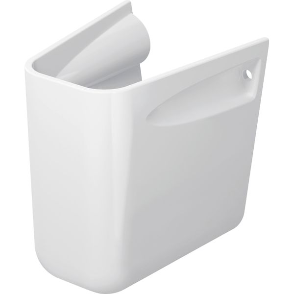 Duravit D-Code Demi-Colonne, 245X268, Pour Lavabos, Blanc Brillant, 0857180000, 0857180000-image