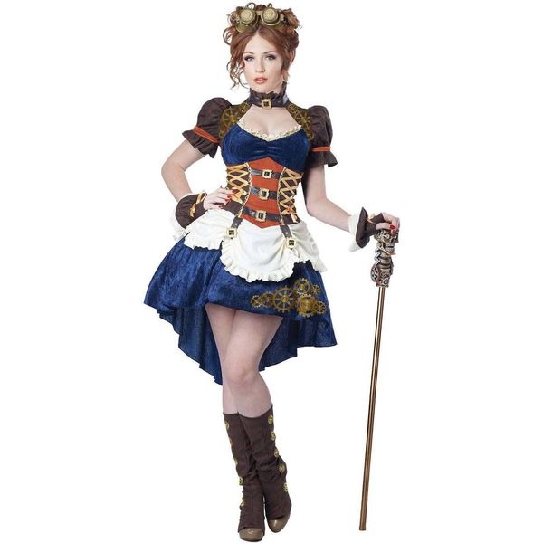 Costume Fantasy Steampunk, Taglia:S-image