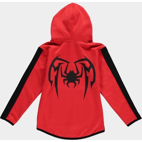 Spider-Man - Miles Morales - Felpa Con Cappuccio Per Ragazzi Rosso-122/128-image