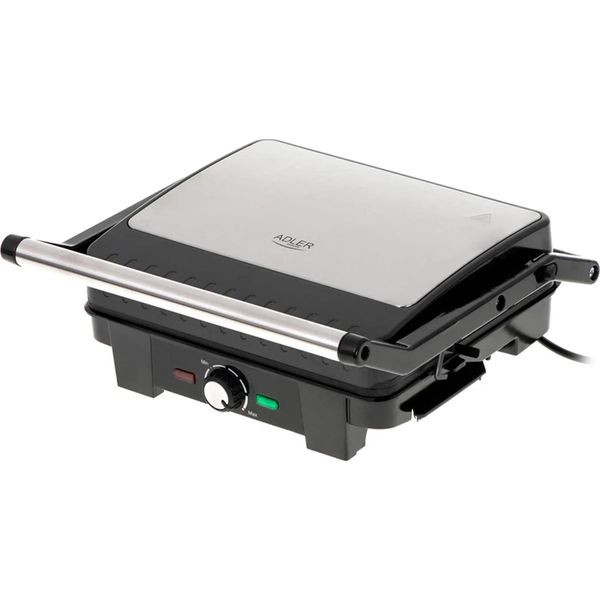 Adler | Ad 3051 | Grill Elettrico Xl | Da Tavolo | 2800 W | Nero / Acciaio Inox-image