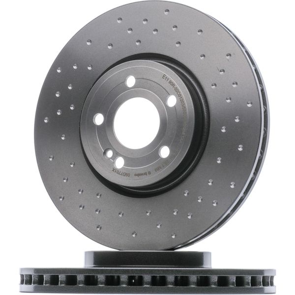 Brembo 09.D770.1X - Oe A2474211912 Disco Freno Per Classe A (W177), Classe B (W247), Cla (C118), Cla (X117), Gla (H247), Glb (X247)-image