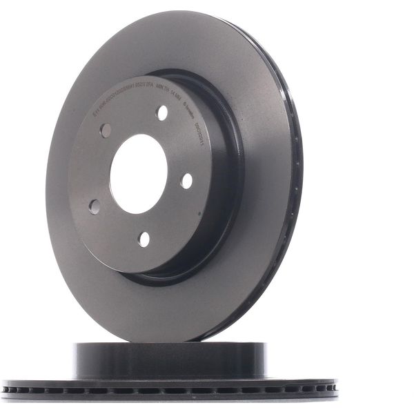 Brembo 09.C929.11 - Disco Freno Oe 432064CE0A Per Koleos Ii (Hc), Leaf (ZE1), X-Trail (T32)-image