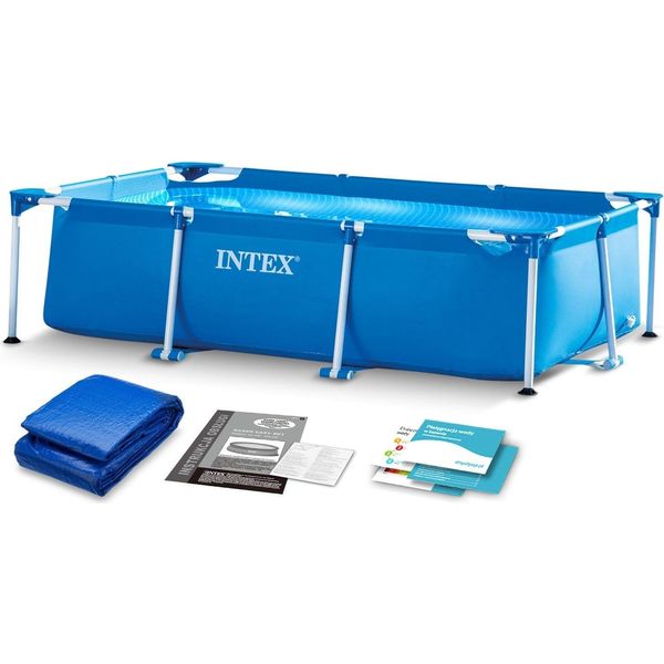 Piscina Da Giardino Con Cornice 260 X 160 X 65 Cm 2In1 Intex 28271-image