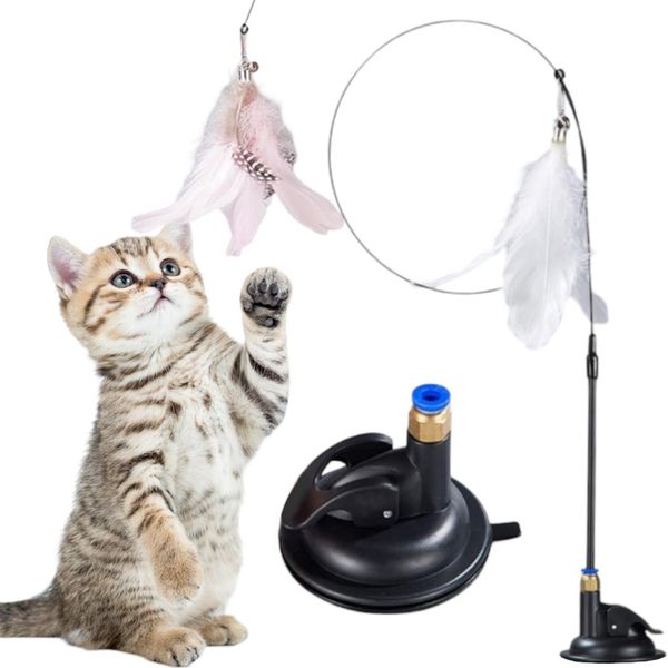 Canna Da Pesca Con Ventosa - Gioco Per Gatti-image
