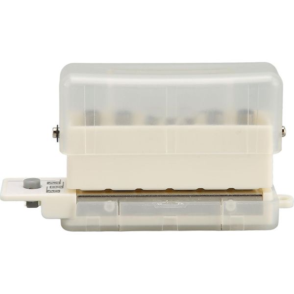 Punzonatrice Per Carta A 6 Fori Portatile In Stile Simpatico Abs Funzionamento Manuale Profondità Di Punzonatura 7 Mm Punzonatura Da Tavolo Per Lucidi Da Ufficio-image
