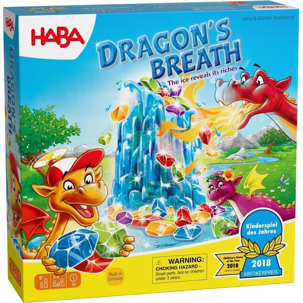 Haba Game Dragon's Breath - Gioco Cooperativo Per Bambini Con Pietre Scintillanti-image