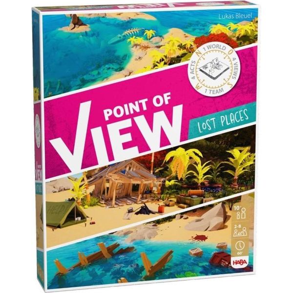Haba Gioco Da Tavolo Punto Di Vista Luoghi Perduti Gioco D'avventura Cooperativo-image