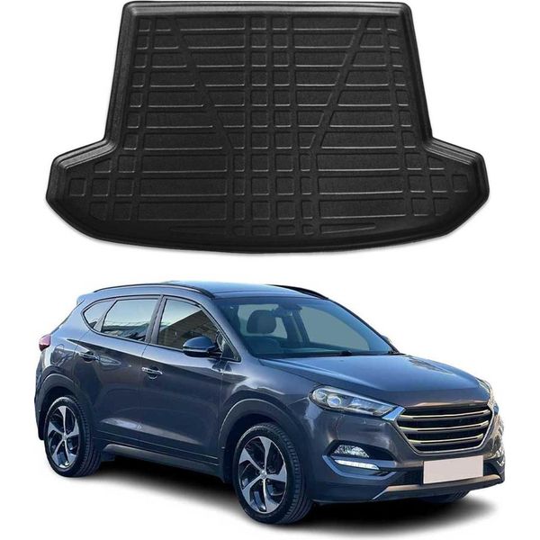 Fodera Dello Stivale Per Hyundai Tucson 2015-2020 Gomma Tpe Nero-image