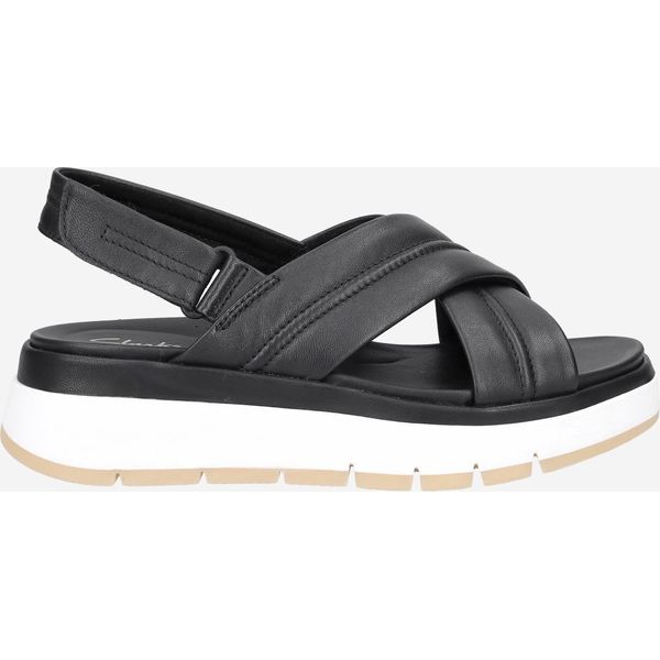 Clarks Tuscan Cross 26182233 4, Sandali In Nero Da Donna, Misura 41,5-image