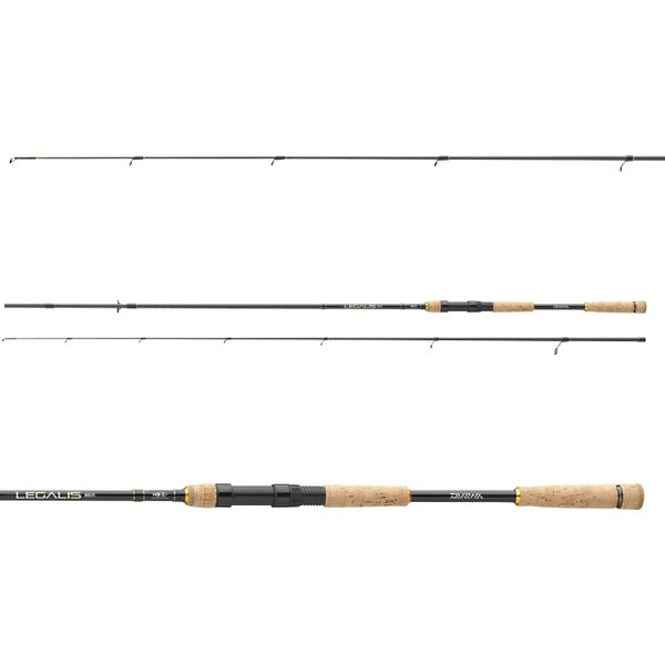 Daiwa Legalis Spin, 3M, 9,84Ft, 10-40G, 2 Pezzi, Canna Da Pesca A Spinning, Veloce-image