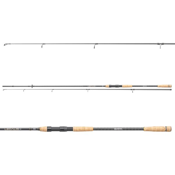 Daiwa Legalis Allround, 3,3M, 10,83Ft, 10-50G, 2 Teile, Allround Angelrute, Medio Veloce, 11767-335-image