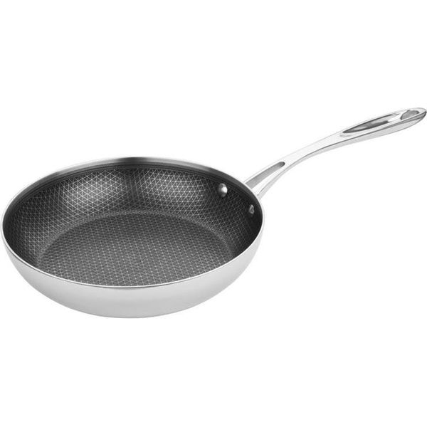 Padella Vogue Tri-Shield In Acciaio Inox Con Rivestimento Clad 24 Cm-image
