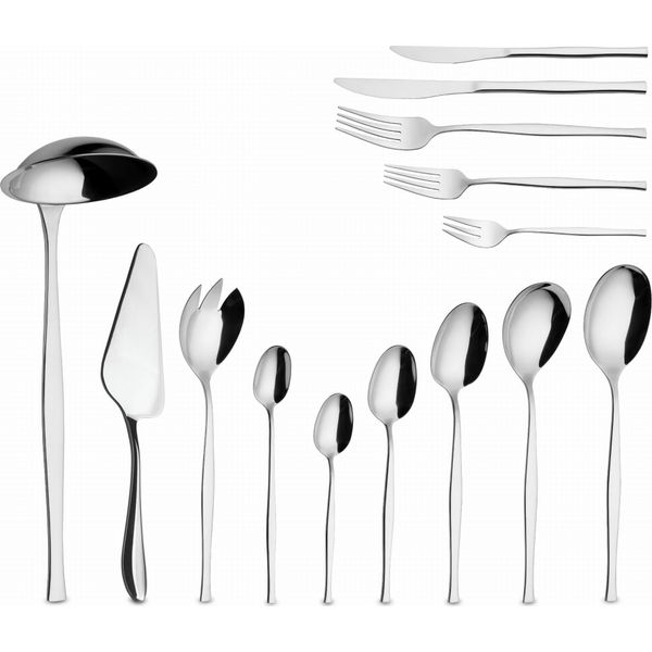 Set Di Posate Da 70 Pezzi Per 8 Persone, Argento Lucido Berlinger Haus BH-2763-image